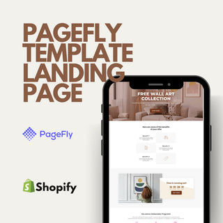 Wall Art Pagefly   Landing Page