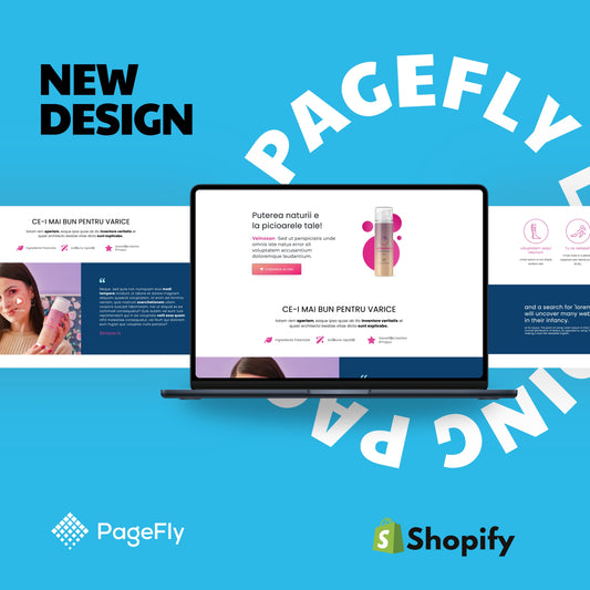 Beauty Product Landing page in Pagefly