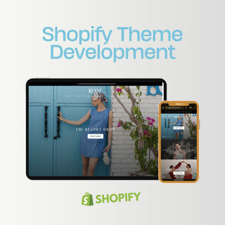 custom pre-built shopify section template